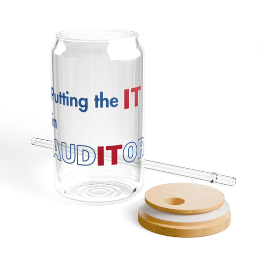 Sipper Glass, 16oz - IT Auditor