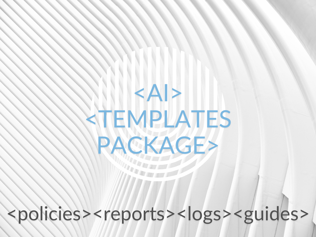 AI Compliance & Risk Management Digital Templates Package