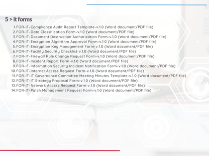 IT Document Templates Package – Contracts, Reports, Logs, Checklists & More