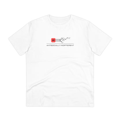 AI (Antisocially Indifferent) Organic Cotton T-shirt - Unisex